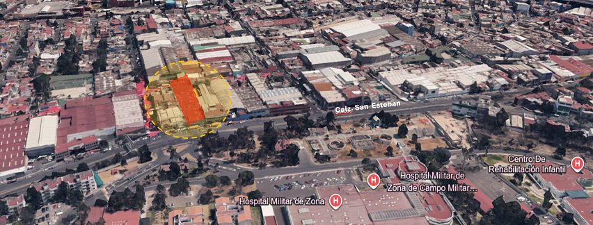 Terreno en renta sobre Lázaro Cárdenas — Naucalpan - Imagen principal de galería